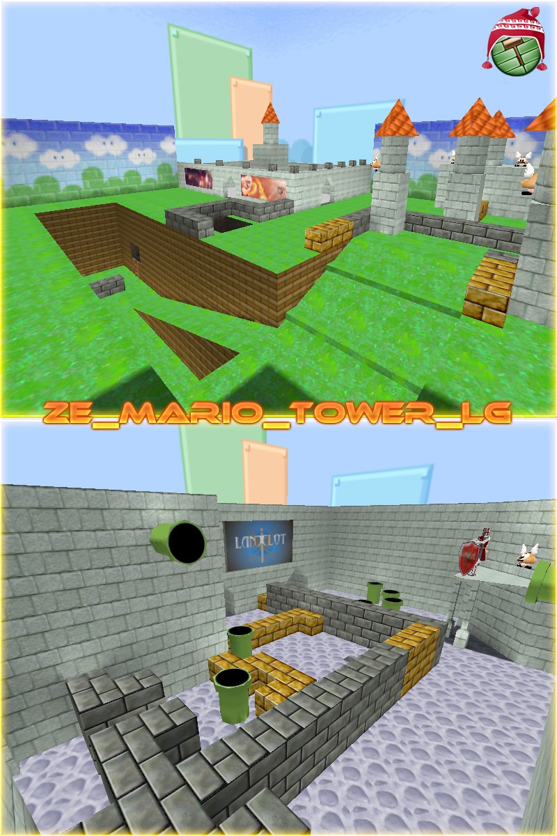 Скачать ze_mario_tower_lg - Скриншот