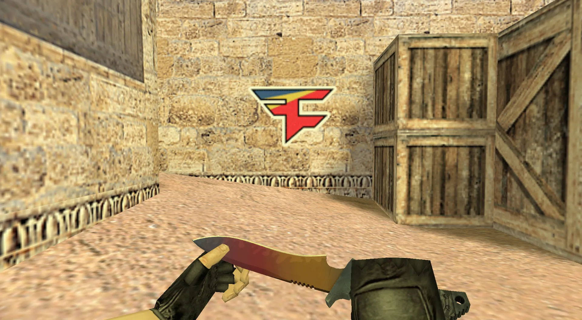 Скачать Граффити «FaZe Logo» для CS 1.6 - Яркое дополнение для вашего игрового стиля - Скриншот