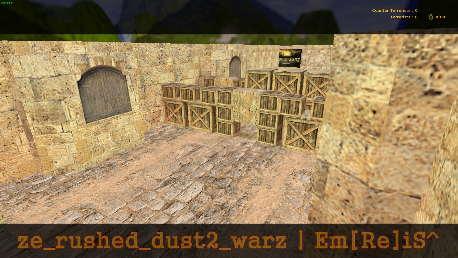 Скачать ze_rushed_dust2_warz | World War Z - Скриншот