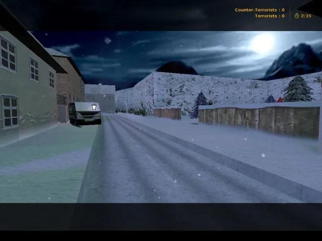 Скачать Карта de_xmasvillage_b1 для CS 1.6 - Зимняя Тактика и Стратегия - Скриншот