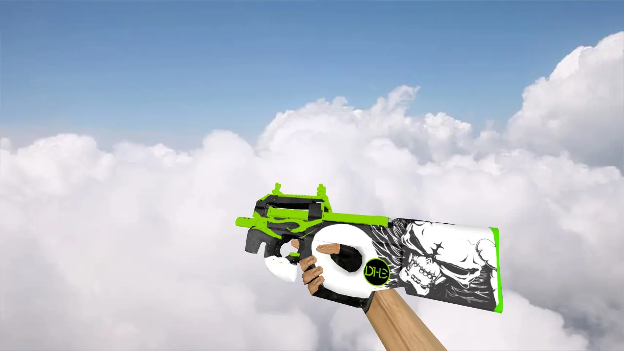 Скачать Модель «P90 Brotherhood» для CS 1.6 - Уникальный скин - Скриншот