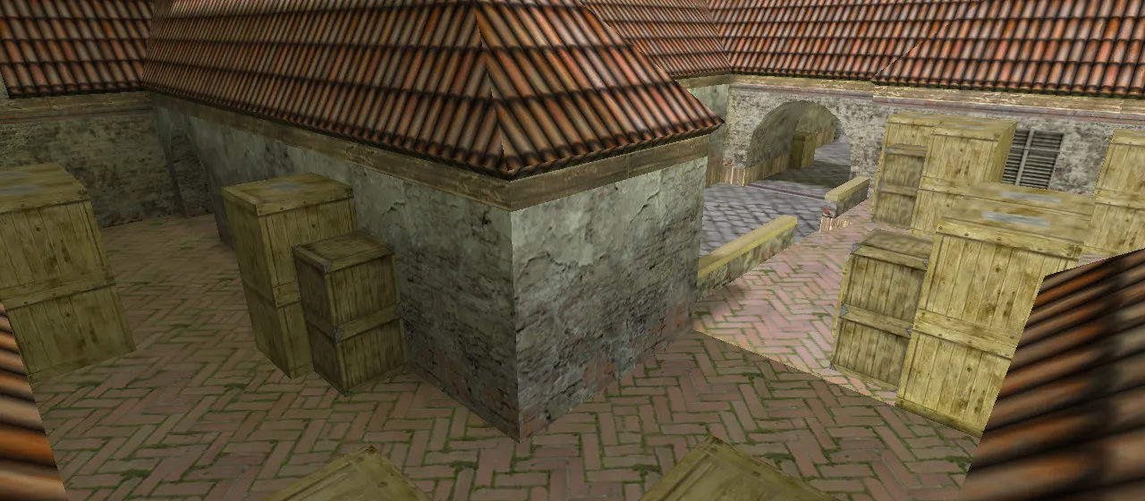 Скачать Карта de_inferno16b для CS 1.6: анализ и тактика - Скриншот