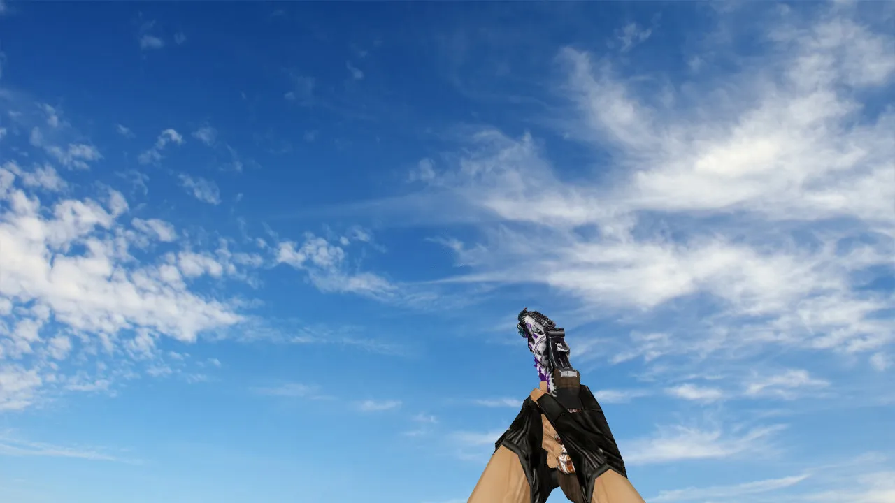 Скачать Модель «R8 Revolver Veteran Purple» для CS 1.6: Премиум выбор - Скриншот