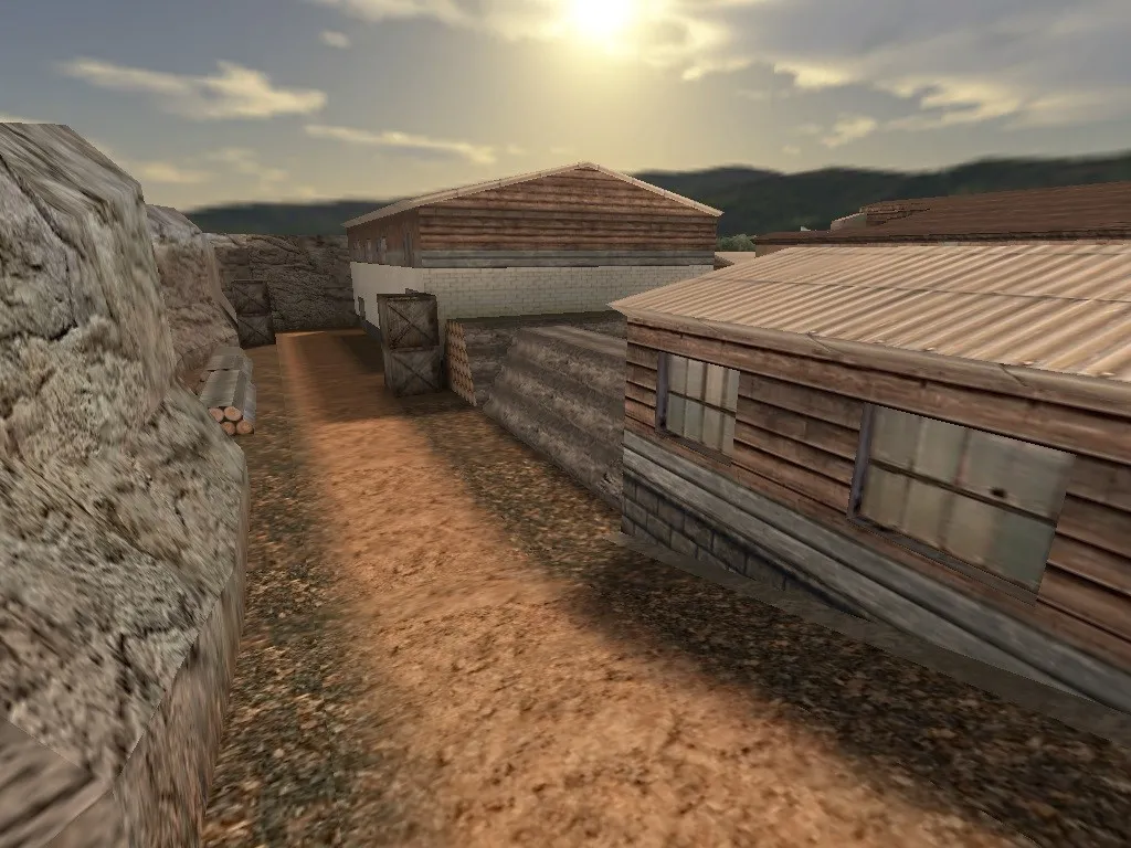 Скачать Карта de_lumber для CS 1.6 - тактика и особенности - Скриншот