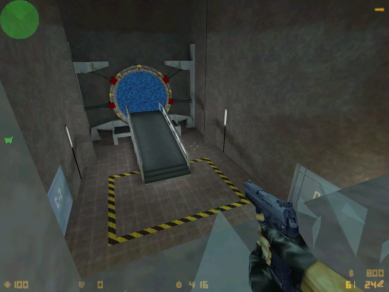 Скачать de_aa_stargate для CS 1.6: точки, тактика за CT/T, .nav для ботов и оптимизация wpoly/epoly - Скриншот