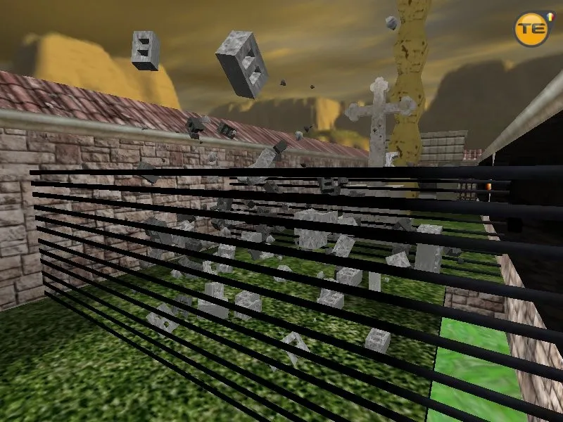 Скачать deathrun_romania для CS 1.6: точки, раунды, .nav для ботов и оптимизация карты - Скриншот