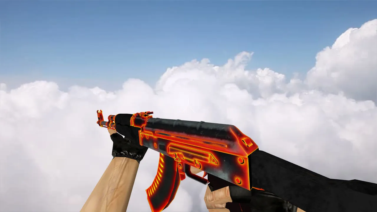 Скачать Модель «AK-47 Heat» для CS 1.6 - Качество и Уникальность - Скриншот