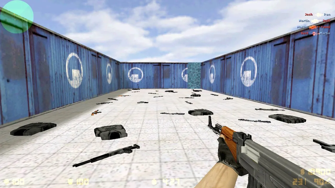 Скачать Карта de_coolbros для CS 1.6: точки, маршруты, .nav для ботов, оптимизация wpoly/epoly - Скриншот