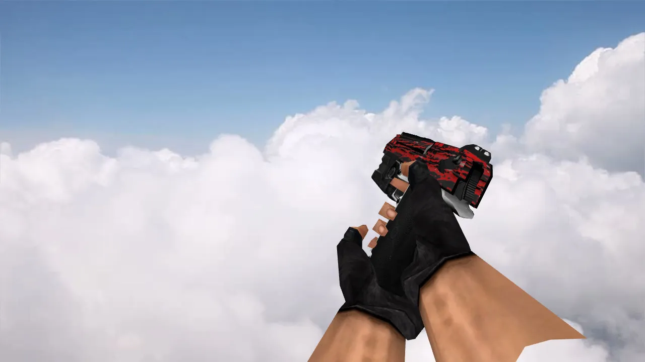 Скачать Модель «Deagle Red Tiger» для CS 1.6 | Уникальный скин - Скриншот