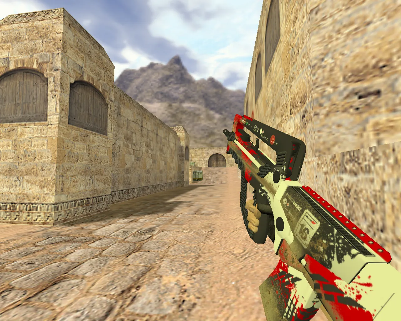 Модель Famas Защитный каркас для CS 1.6 - Качество и Тактика — скриншот 1