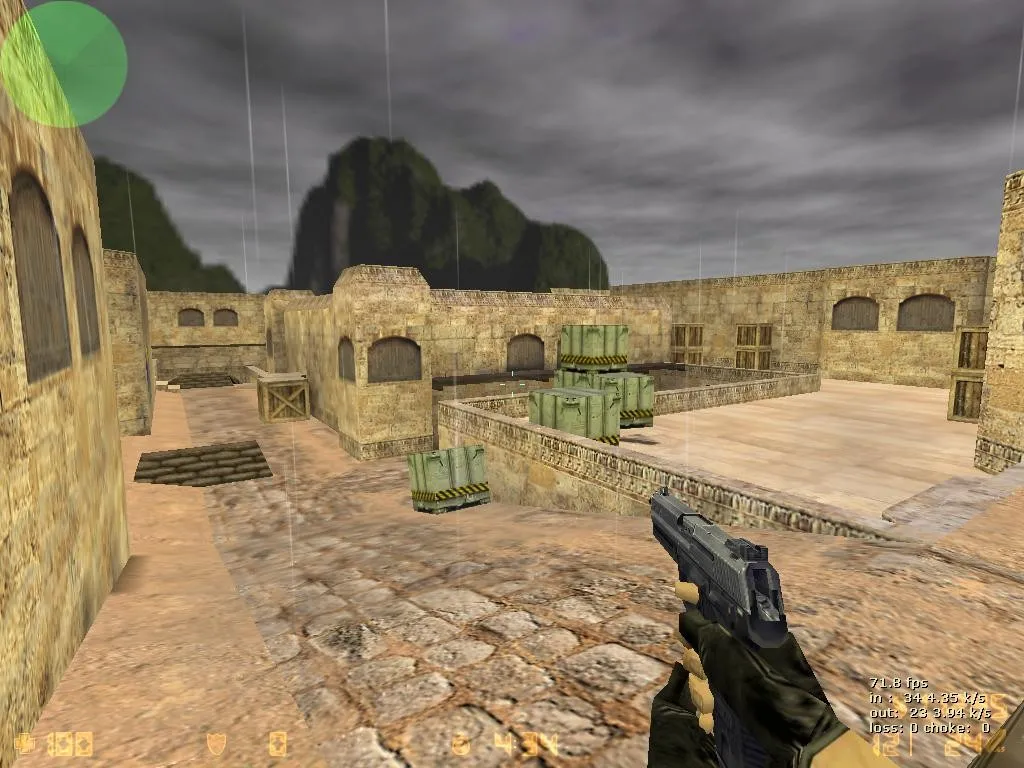 Скачать Карта de_dust2_bosna для CS 1.6: тактика, точки, .nav, оптимизация wpoly/epoly и настройки сервера - Скриншот
