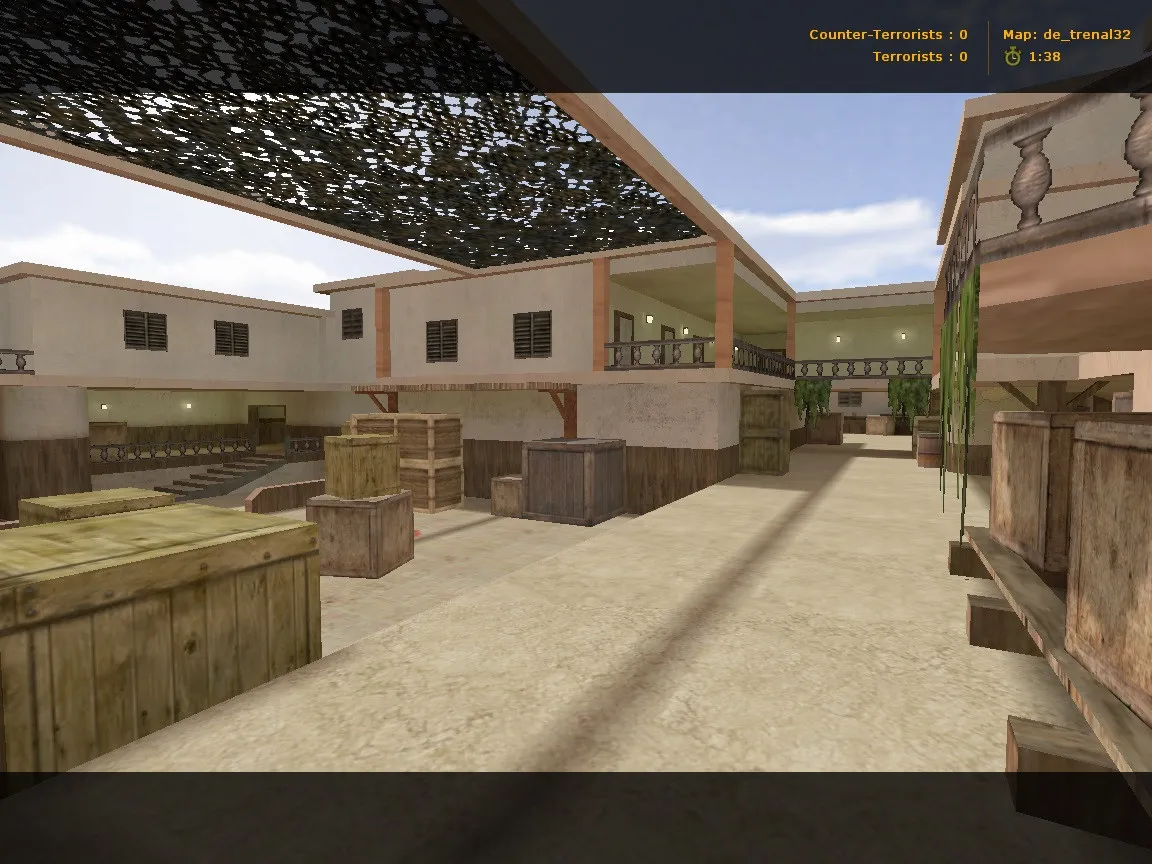 Скачать Карта de_trenal32 для CS 1.6: Тактика и стратегии - Скриншот