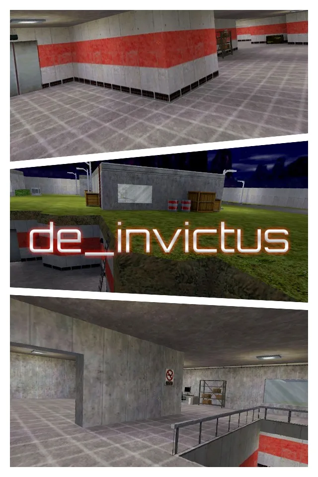 Скачать Карта de_invictus для CS 1.6 - Подробный обзор и тактические советы - Скриншот