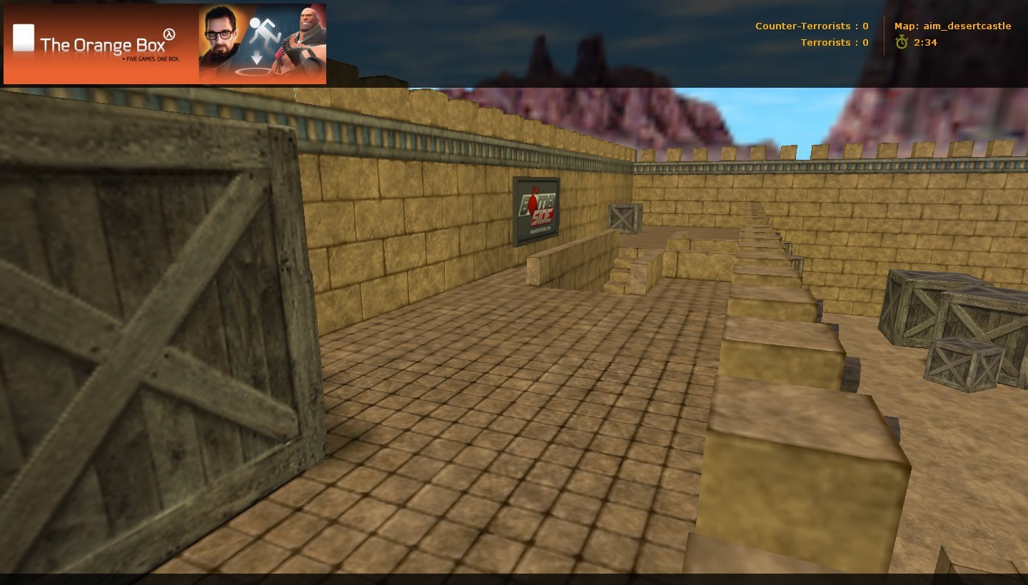 Скачать aim_desertcastle - Скриншот
