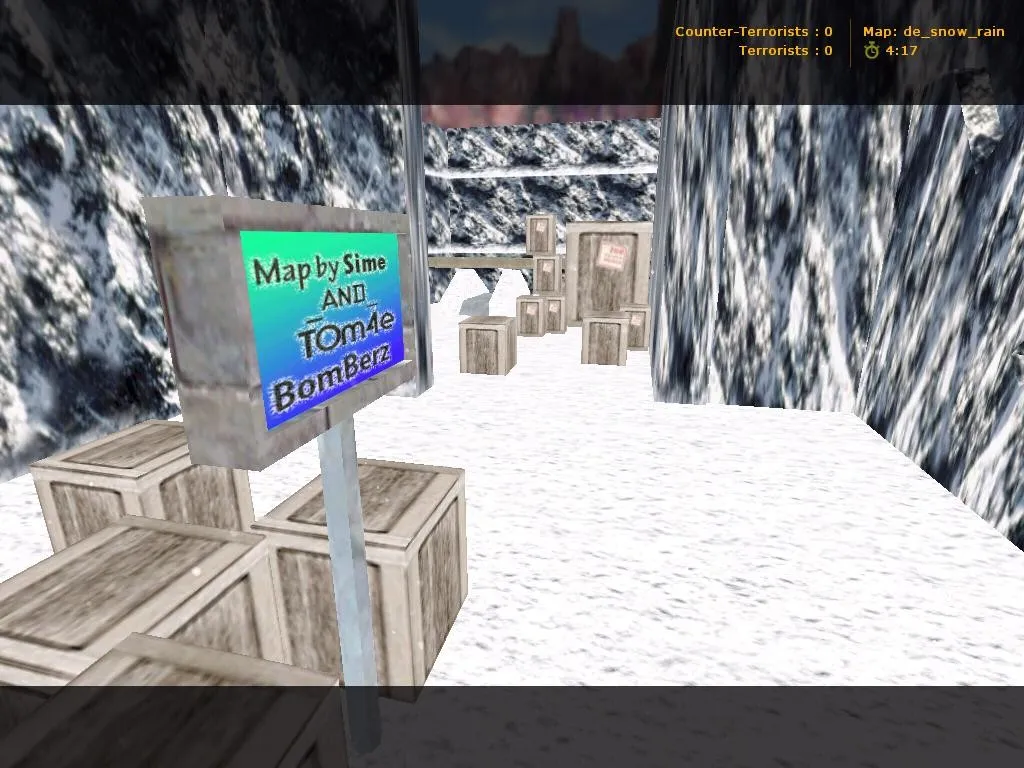 Скачать Карта de_snow_rain для CS 1.6 - подробное описание и особенности - Скриншот