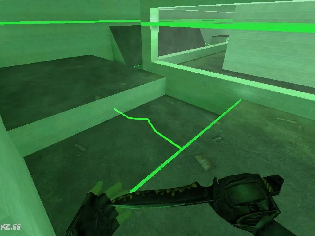 Скачать deathrun_av2009_recolored-ez для CS 1.6: цепочки ловушек, антифлуд раундов и боты по .nav - Скриншот