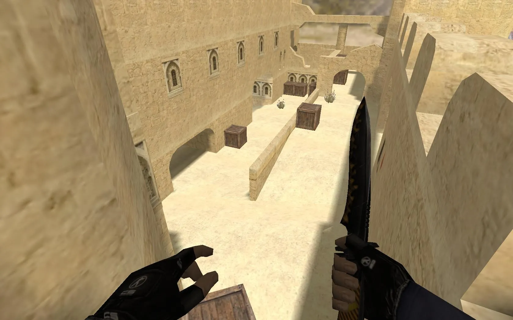 Скачать Карта de_sandman для CS 1.6: Технический обзор и стратегии - Скриншот