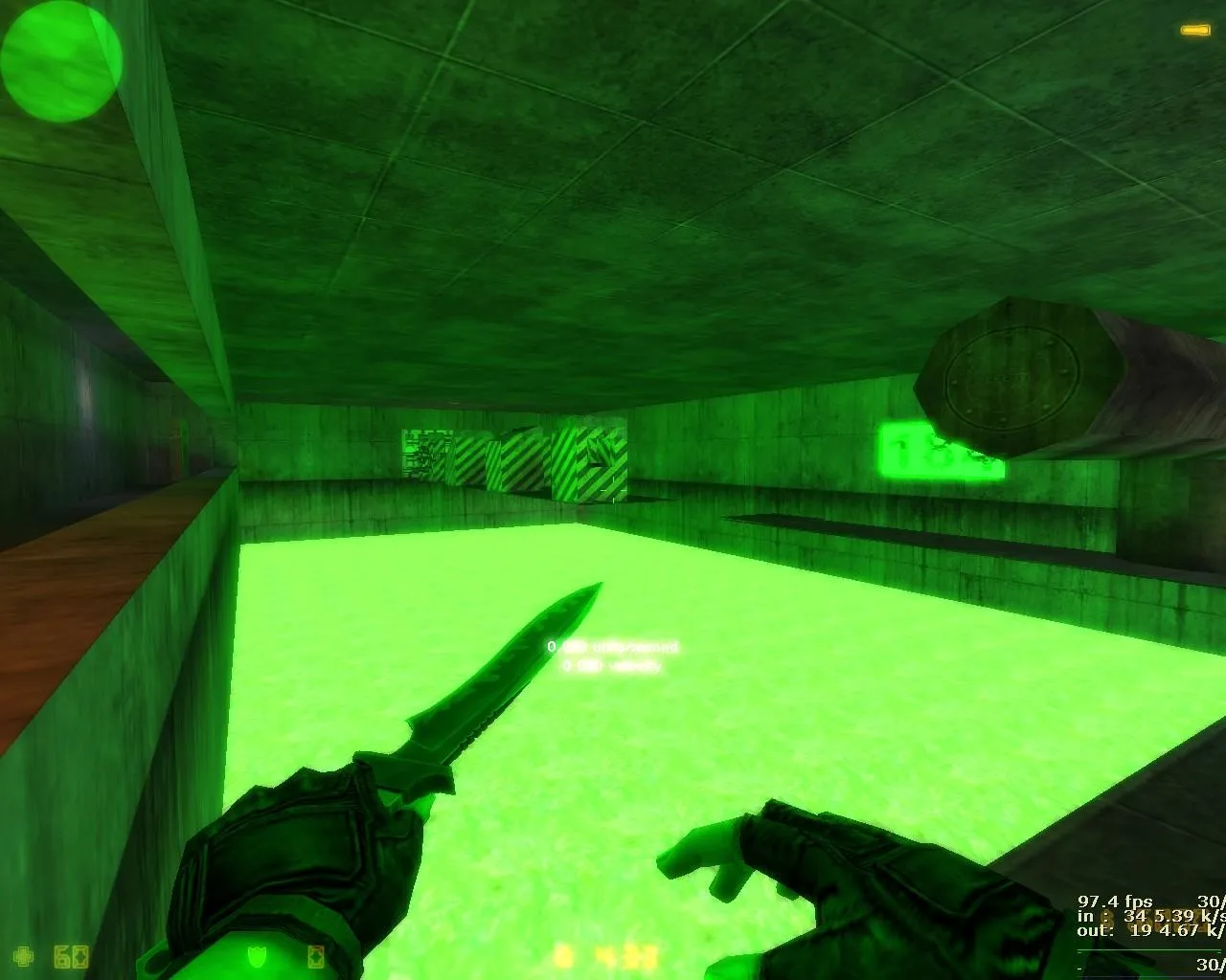 Скачать deathrun_bull3t_c1 для CS 1.6: ловушки, точки для бхопа, .nav и оптимизация карты - Скриншот