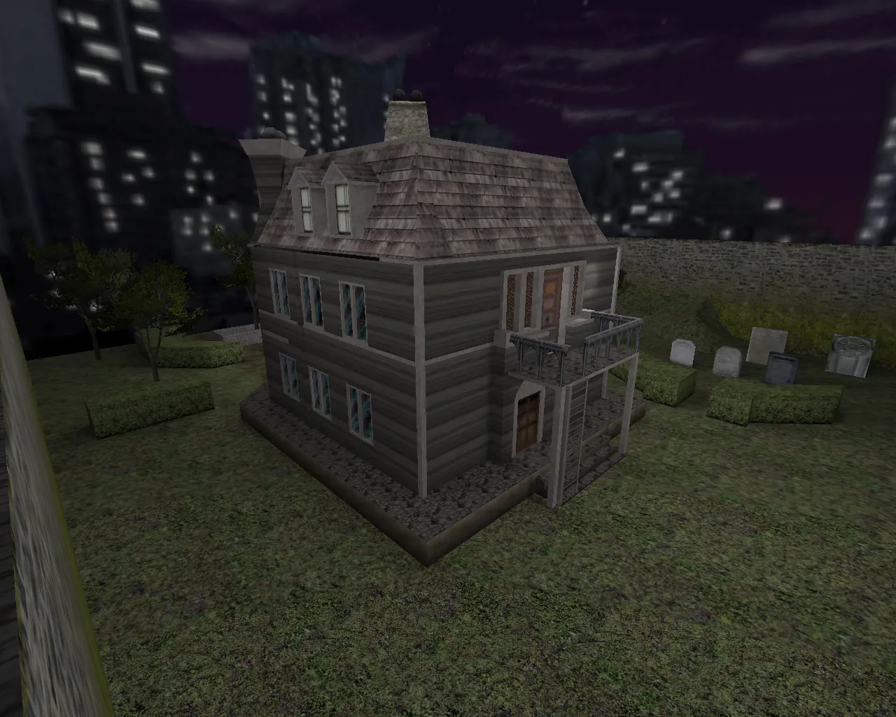 Скачать cs_horror — карта для CS 1.6: локации, точки под спавн, подсказки по раундам и настройка ботов - Скриншот