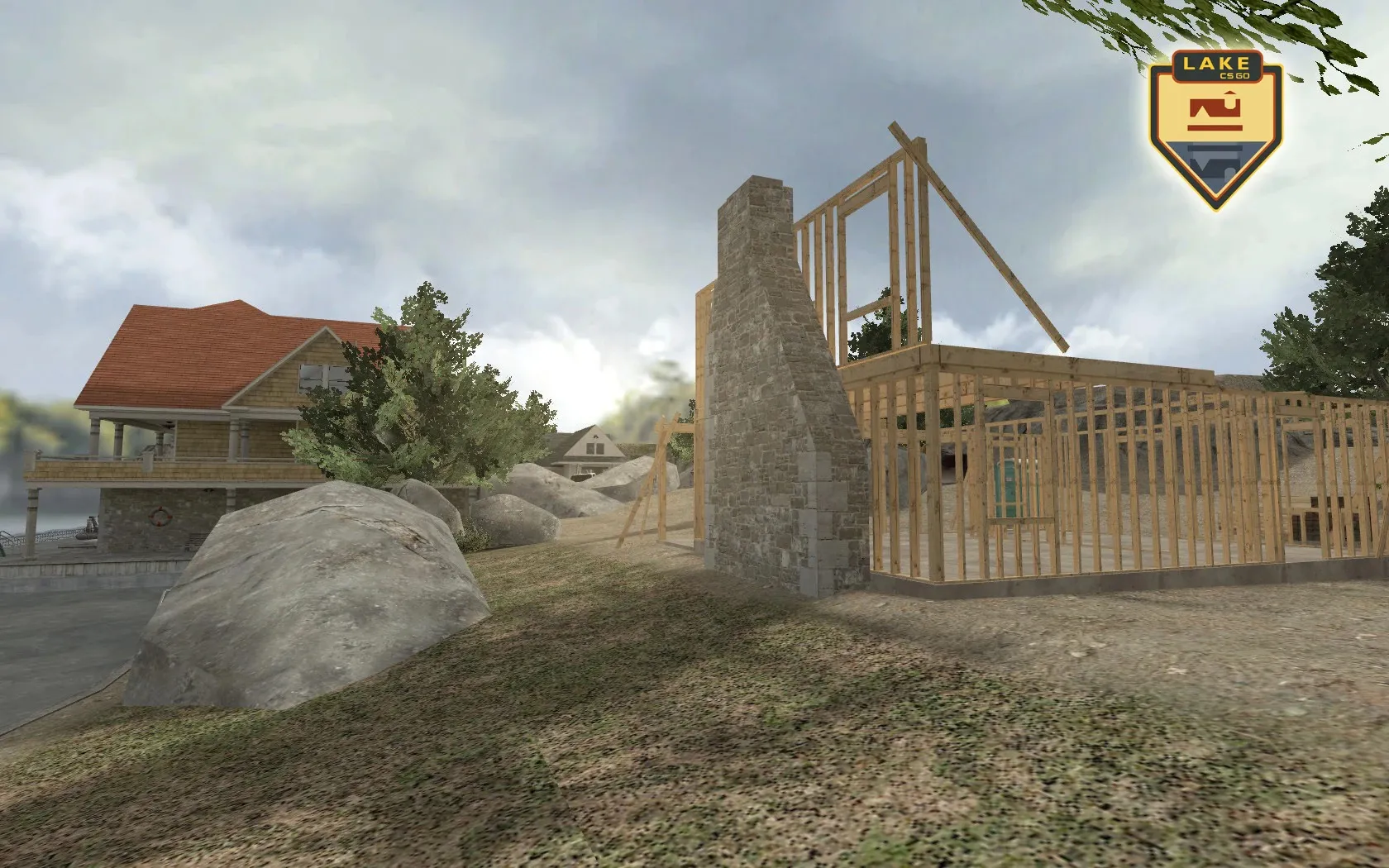 Скачать Карта de_lake_csgo для CS 1.6 - детальное описание и особенности - Скриншот