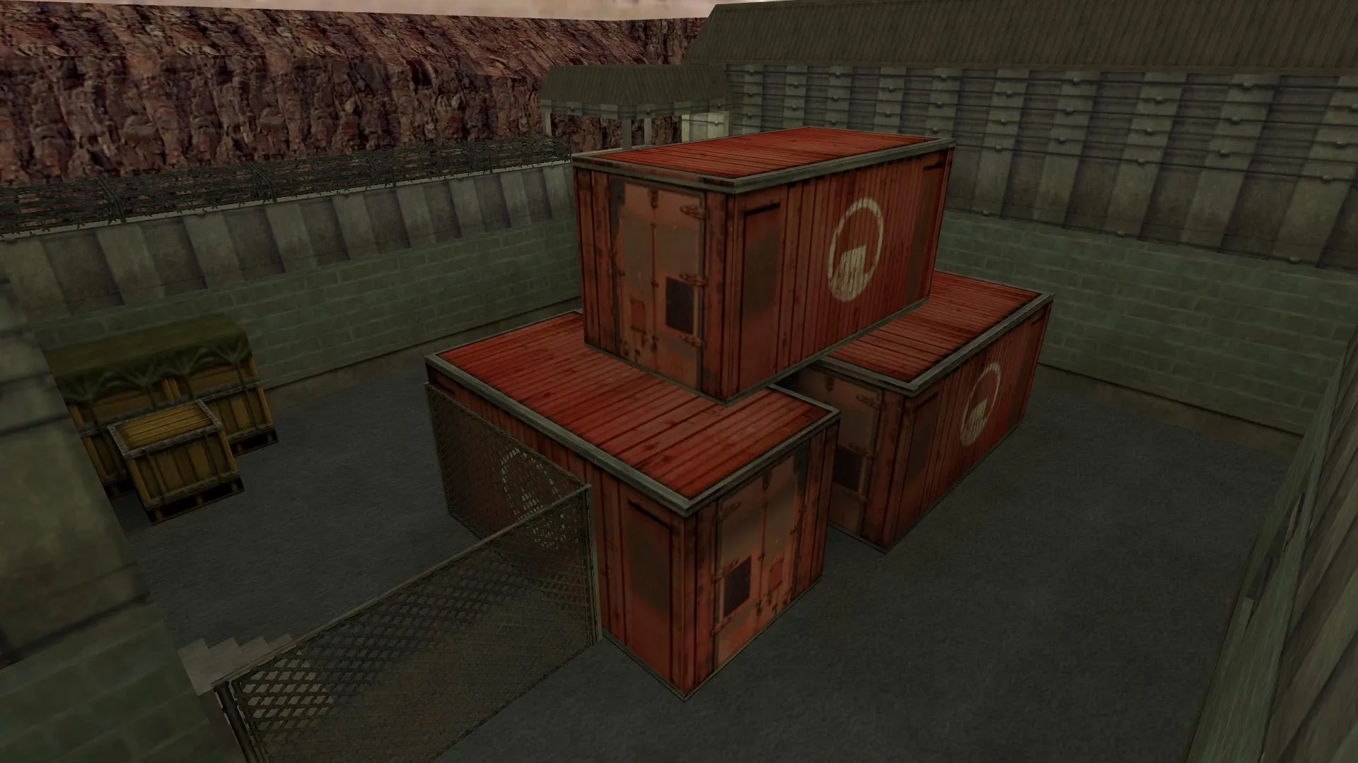 Скачать Карта de_ctfotress2 для CS 1.6: точки, маршруты CT/T, оптимизация и запуск без риска - Скриншот