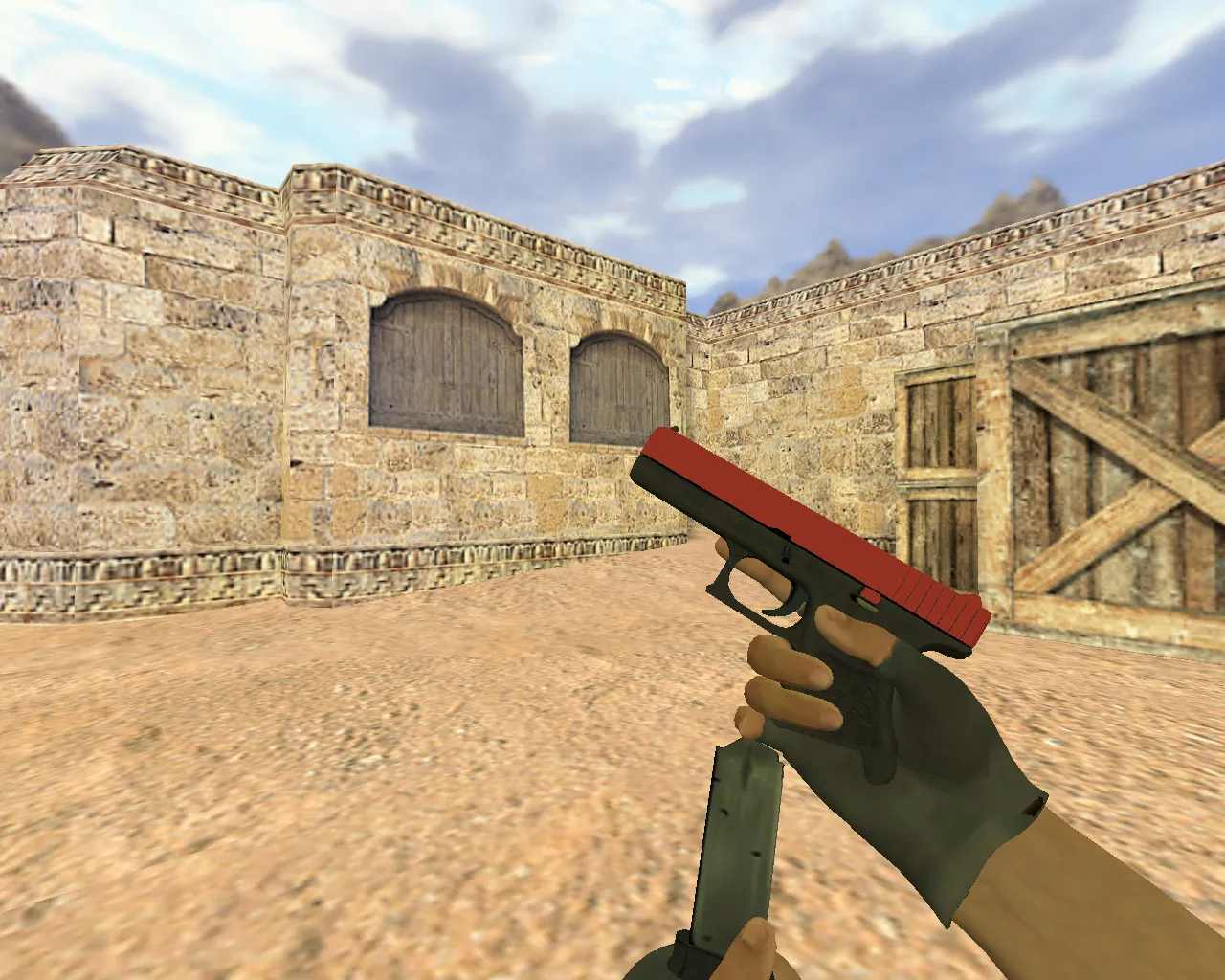 Скачать Модель «Glock Карамельное яблоко» для CS 1.6 – уникальный скин - Скриншот