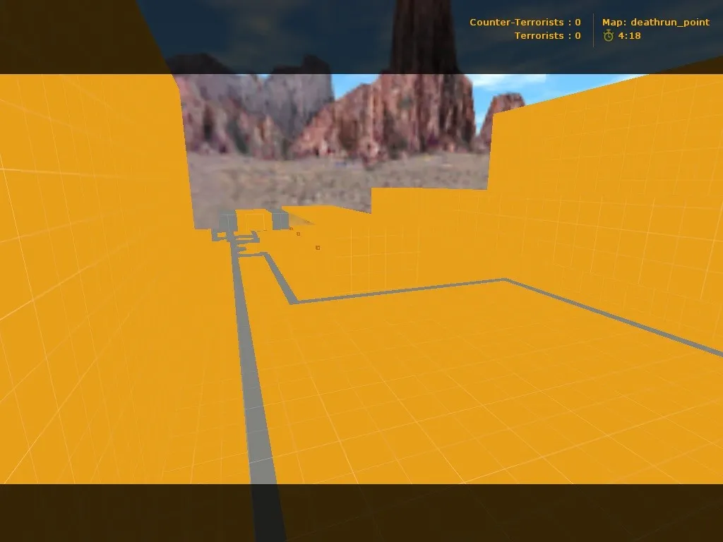 Скачать deathrun_point для CS 1.6: карта deathrun, точки, ловушки и .nav для ботов - Скриншот