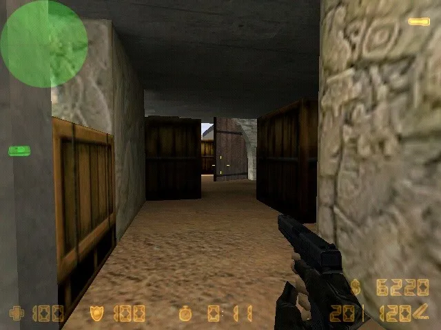 de_dust3_mini для CS 1.6: мини-карта для бодрых раундов, точки, маршруты, .nav и оптимизация — скриншот 6
