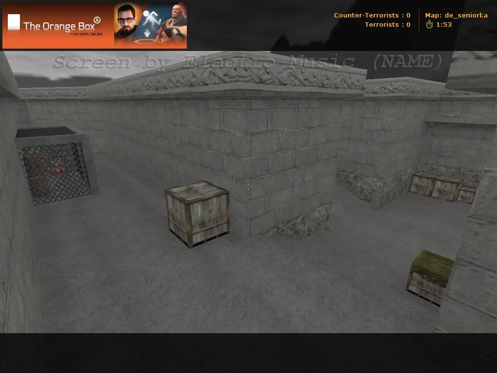 Скачать Карта de_seniorkax для Counter-Strike 1.6: Тактика и особенности - Скриншот