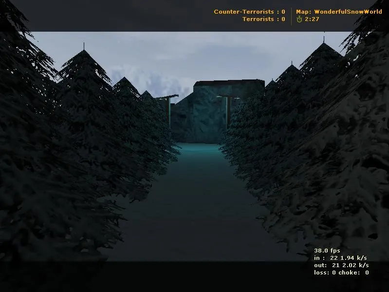 Скачать Карта wonderfulsnowworld для CS 1.6 - Подробное описание и тактики - Скриншот