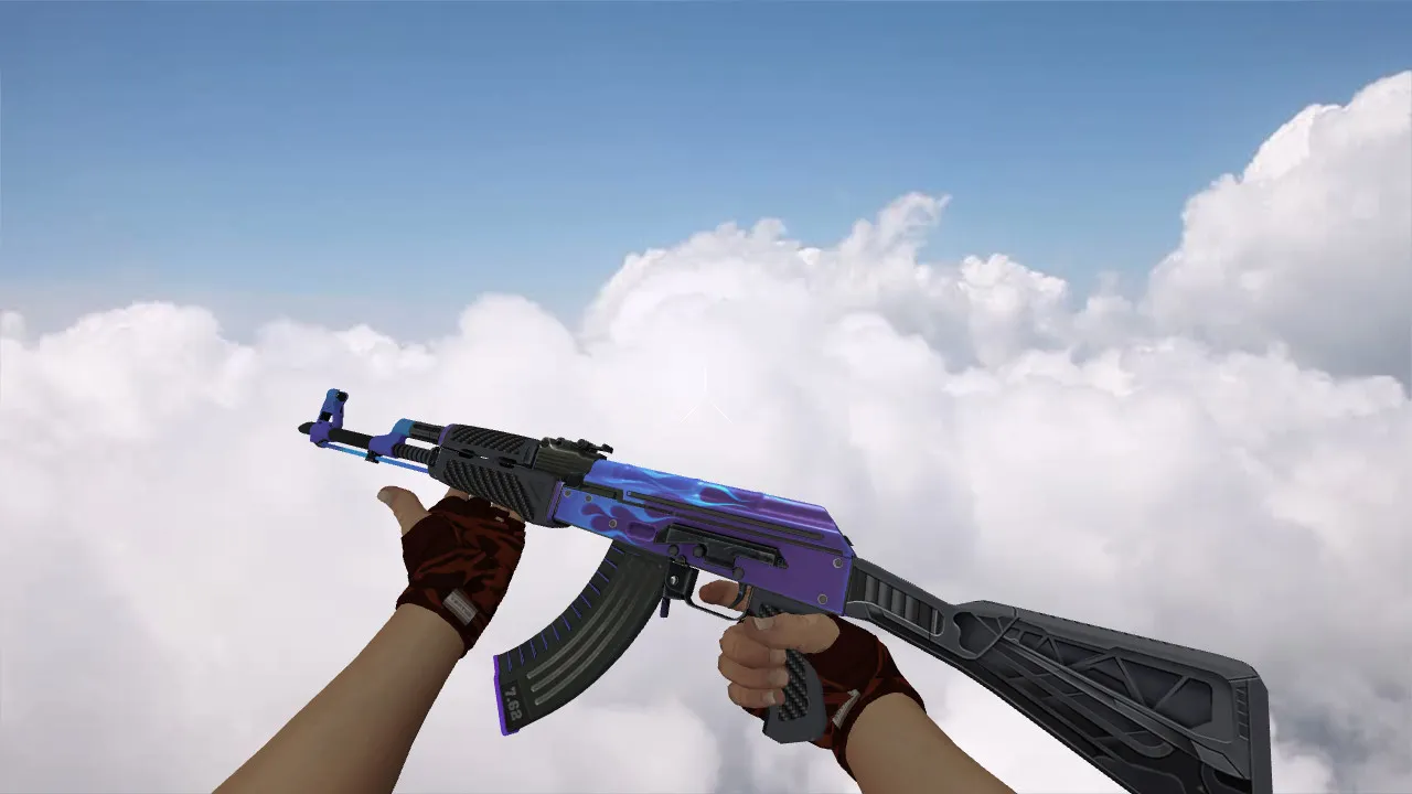 Скачать Модель «AK-47 Road Hog Purple» (v_, p_, w_) для CS 1.6: звуки, осмотр, текстуры и настройка - Скриншот