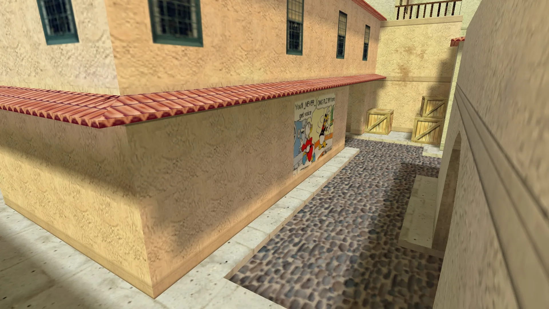 Скачать Карта de_italy_gign для CS 1.6: Тактические возможности и особенности - Скриншот