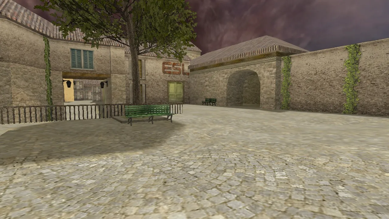 Скачать de_esl_villaggio_b1 карта CS 1.6: тактика за CT/T, точки, .nav и оптимизация wpoly/epoly - Скриншот