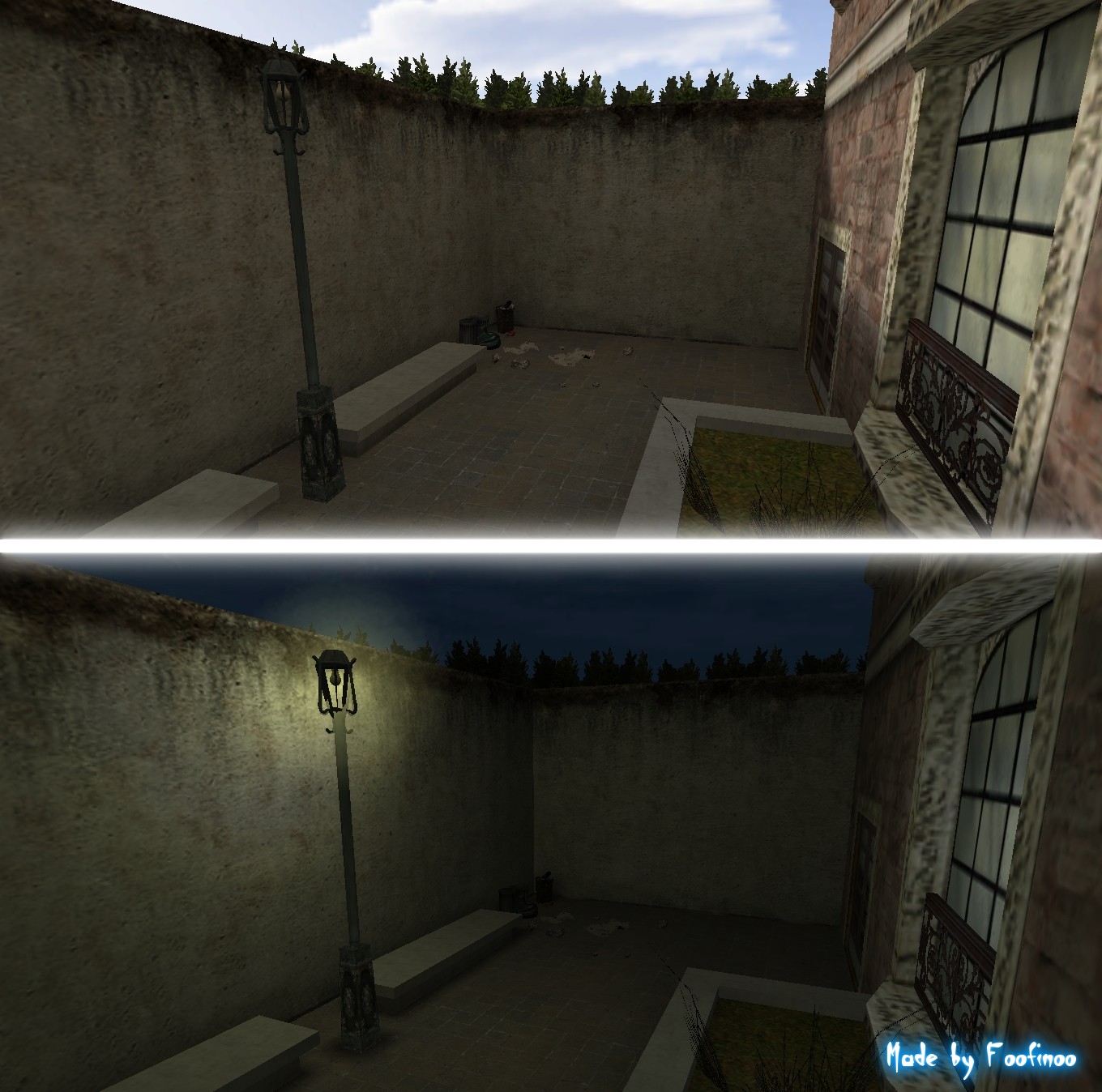 awp_courtyard — скриншот 11