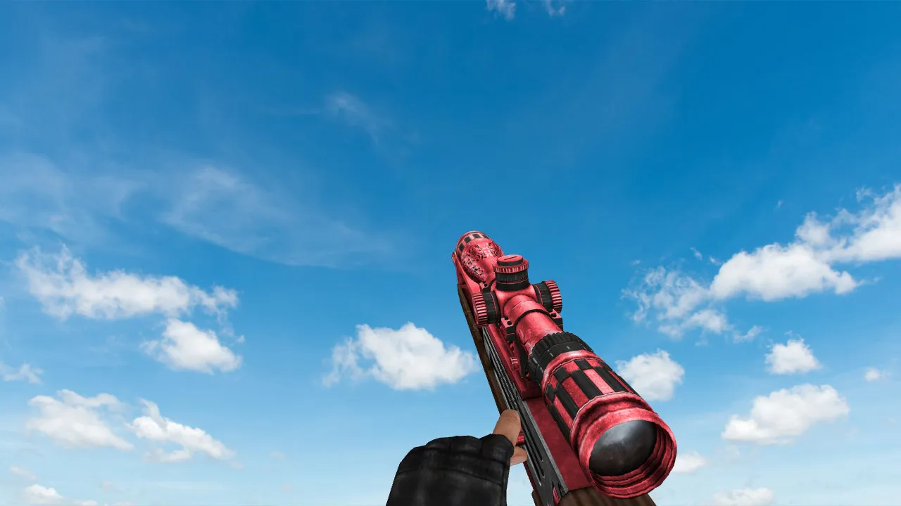 Скачать Модель WA2000 Sakura для CS 1.6 - Оружие нового уровня - Скриншот