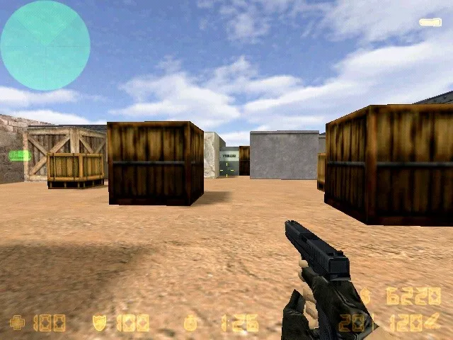 de_dust3_mini для CS 1.6: мини-карта для бодрых раундов, точки, маршруты, .nav и оптимизация — скриншот 2