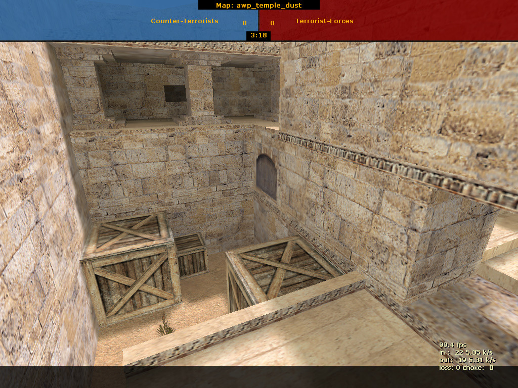 awp_temple_dust — скриншот 5