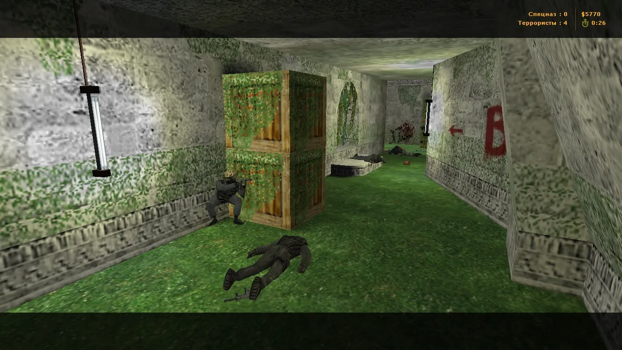 de_green для CS 1.6: тактика, точки, .nav для ботов и оптимизация wpoly/epoly — скриншот 1