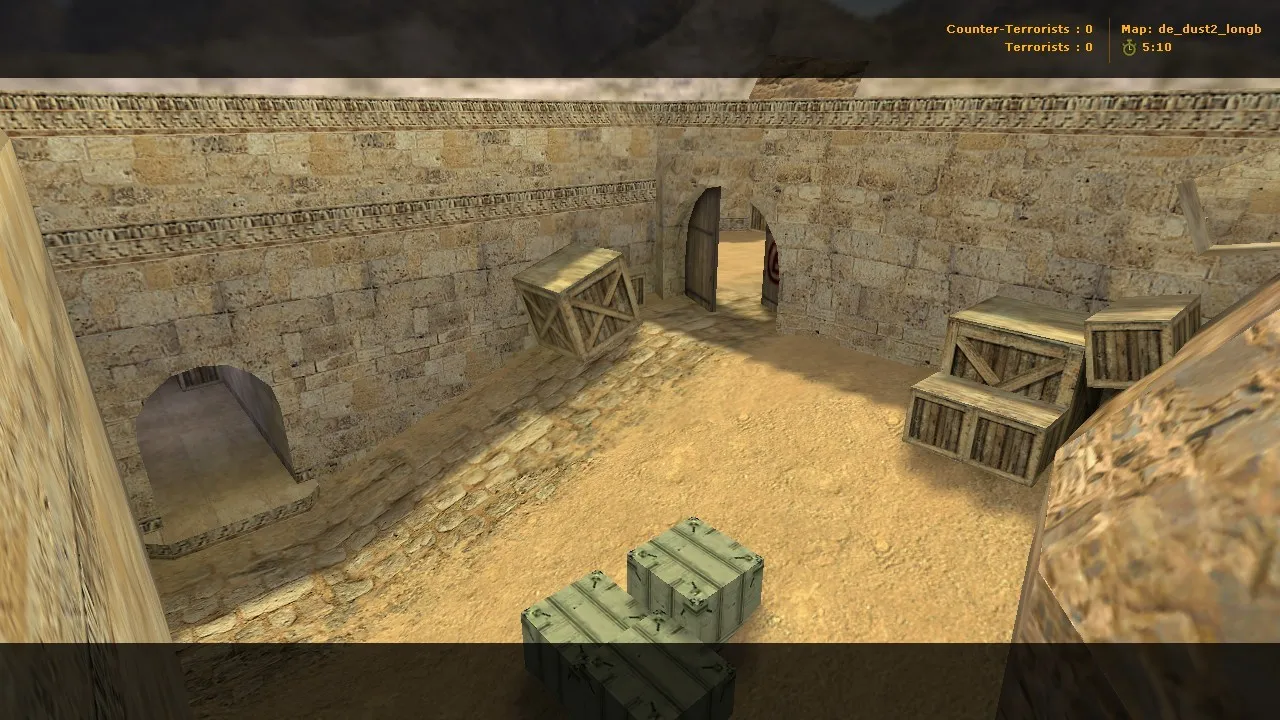Карта de_dust2_longb для CS 1.6: точки, раскидки, тактики и оптимизация под FPS — скриншот 3