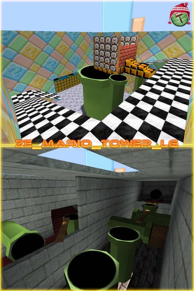 Скачать ze_mario_tower_lg - Скриншот