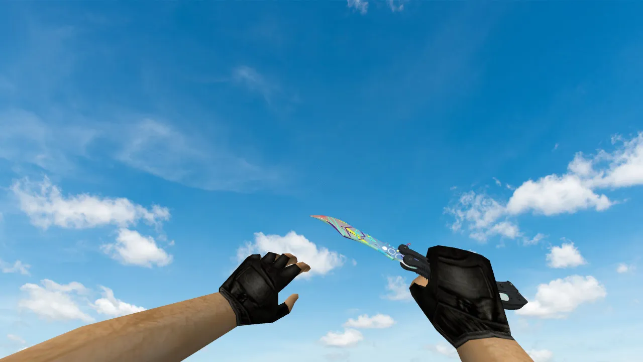 Модель Butterfly Knife Oa (v_, p_, w_) для CS 1.6: звуки, анимация осмотра, текстуры и настройка — скриншот 2