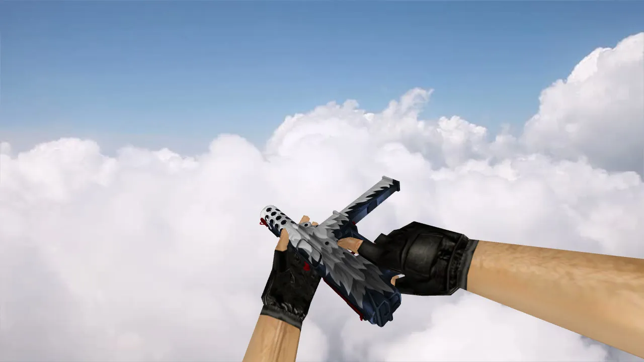 Скачать Модель «TEC-9 White Fang» для CS 1.6 – Особенности и преимущества - Скриншот
