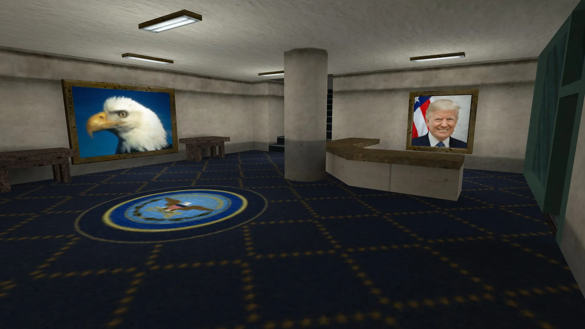 Скачать de_edifice для CS 1.6: тактики за CT/T, точки, .nav и оптимизация wpoly/epoly - Скриншот