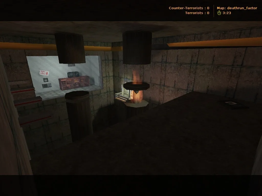 deathrun_factor для CS 1.6: карты deathrun, тактика за терр/контр, боты .nav, оптимизация — скриншот 2