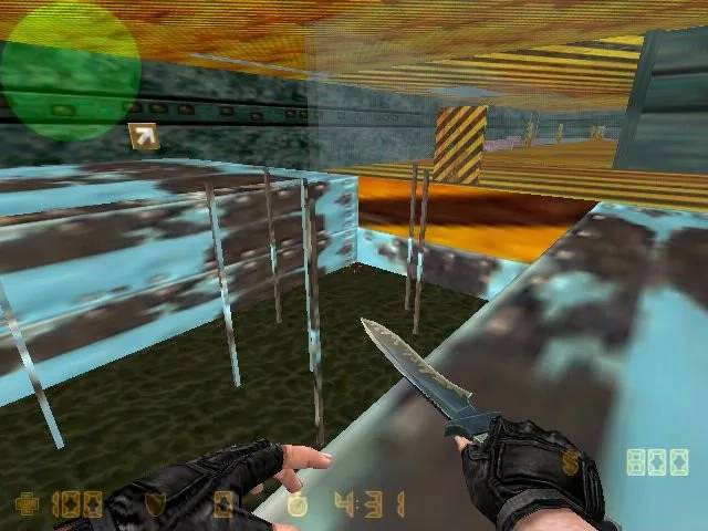 Скачать deathrun_bigusine для CS 1.6: карта deathrun, точки, баланс и оптимизация под стабильный FPS - Скриншот