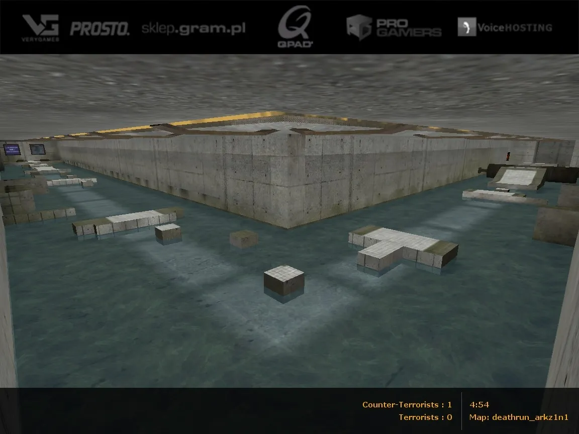Скачать deathrun_ark_imback — карта Deathrun для CS 1.6: точки, маршруты, .nav и оптимизация - Скриншот