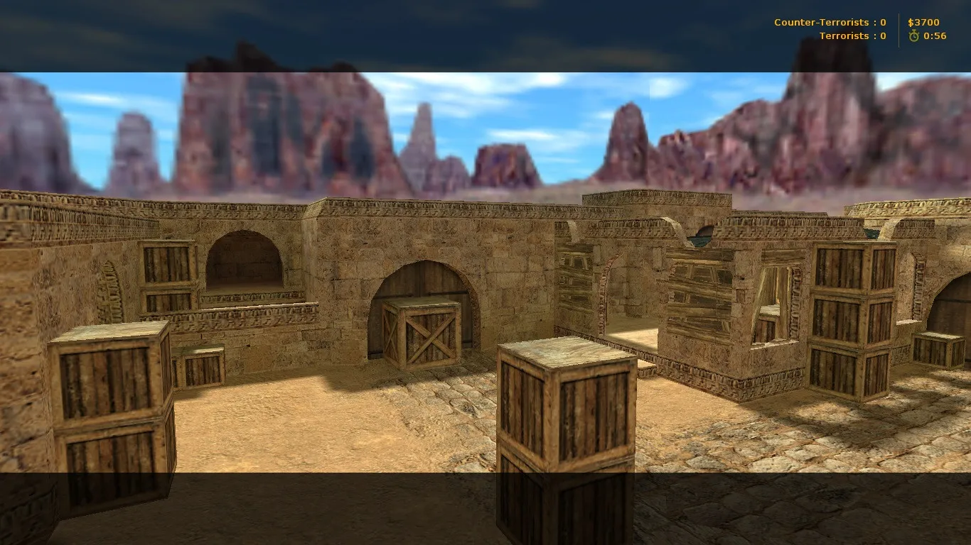 de_dust2_kso для CS 1.6: карта, точки, .nav и оптимизация wpoly/epoly — скриншот 6
