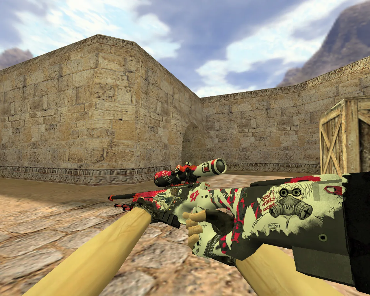 Скачать Модель AWP Дикий стиль для CS 1.6 - Уникальная графика и анимация - Скриншот