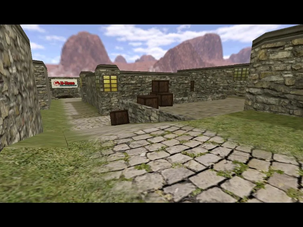 Скачать de_dust2_b-zone для CS 1.6: точки, раскидки и настройки карты - Скриншот