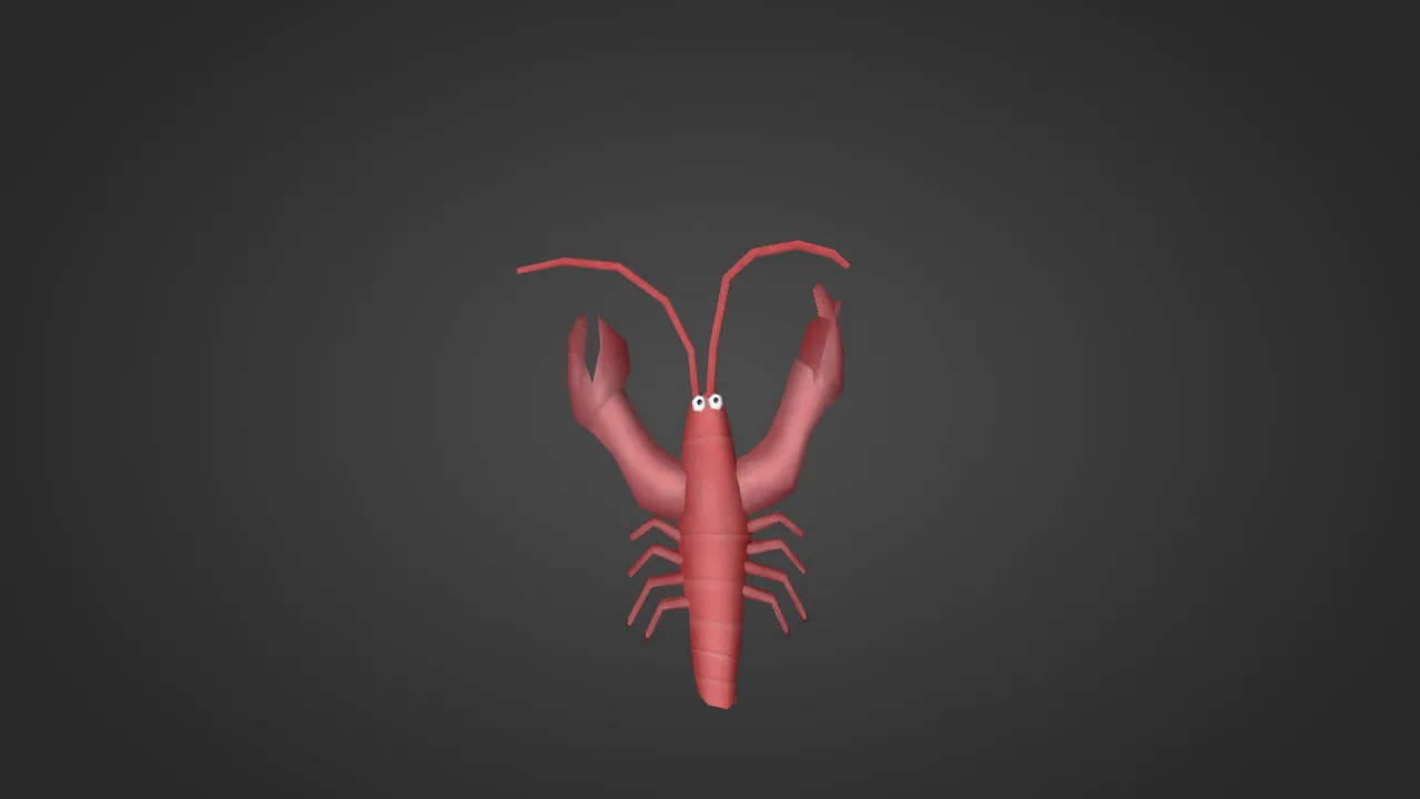 Скачать Модель «Lobster» для CS 1.6 - Уникальный скин для вашего геймерского опыта - Скриншот